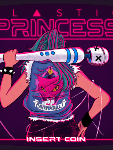 cam girl plastic princess artwork