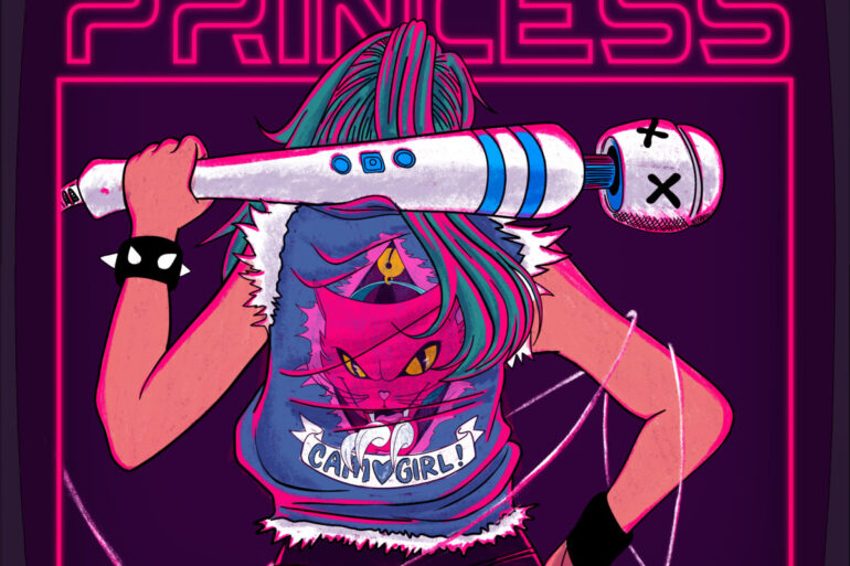 cam girl plastic princess artwork